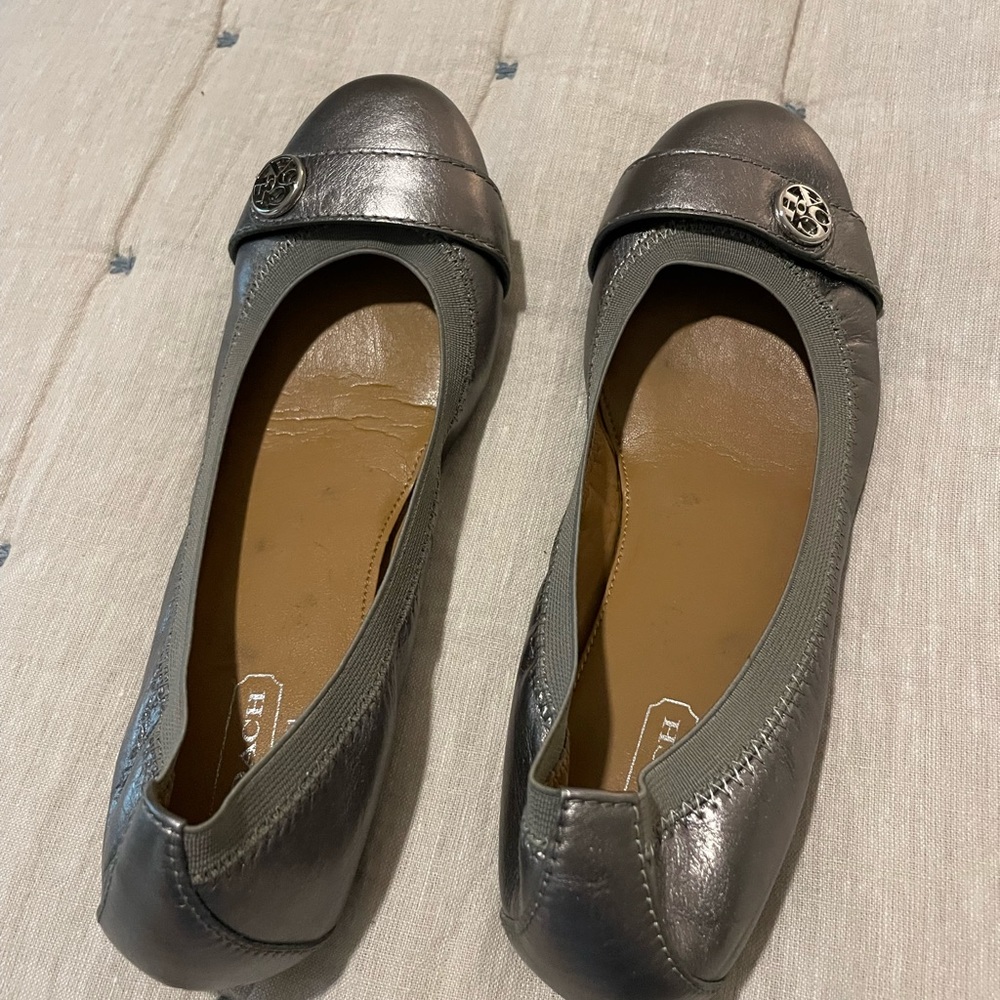 Coach Silver Shoe